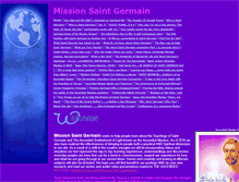 Tablet Screenshot of missionstgermain.com